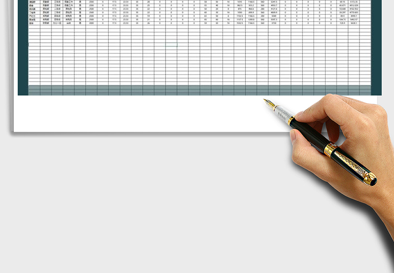2025年工资明细表（带公式自动运算）