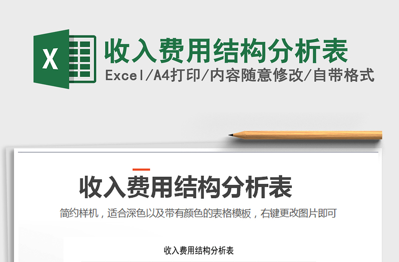 2025年收入费用结构分析表