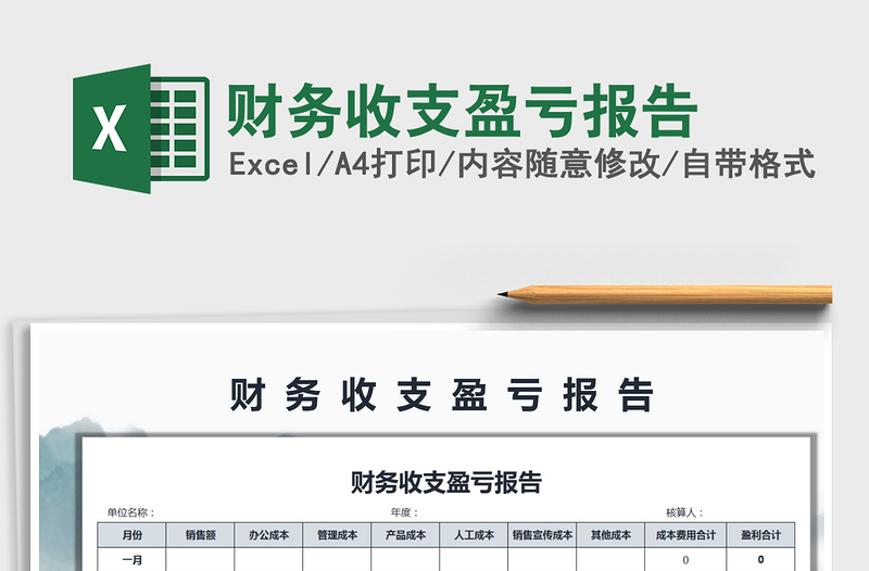 2025年财务收支盈亏报告