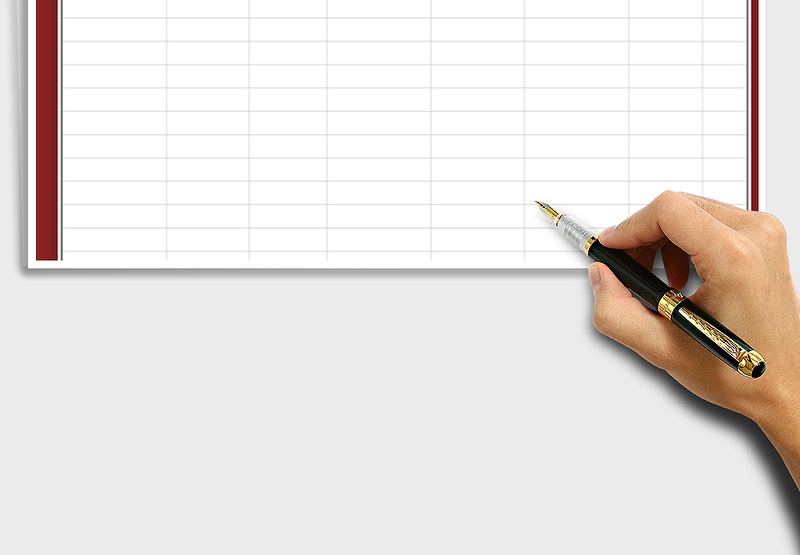 2025年应收账款明细表(空白模板)