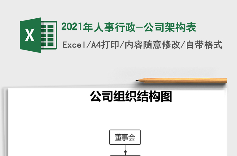 人事行政-公司架构表