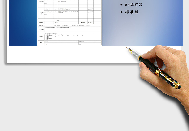 2025年员工绩效考核表