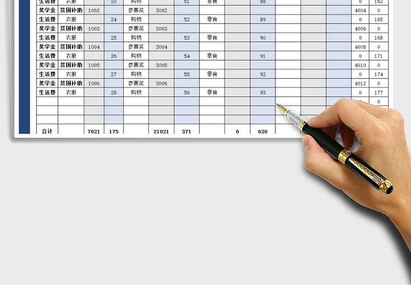 2025年收支表&日记账