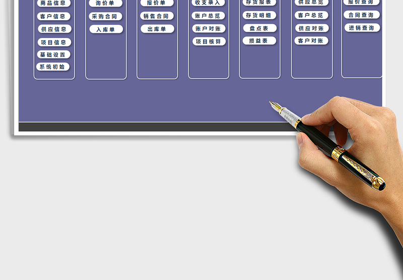 2024年报价-合同-进销-财务一体化系统