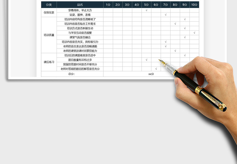 2025培训质量课后问卷调查表免费下载