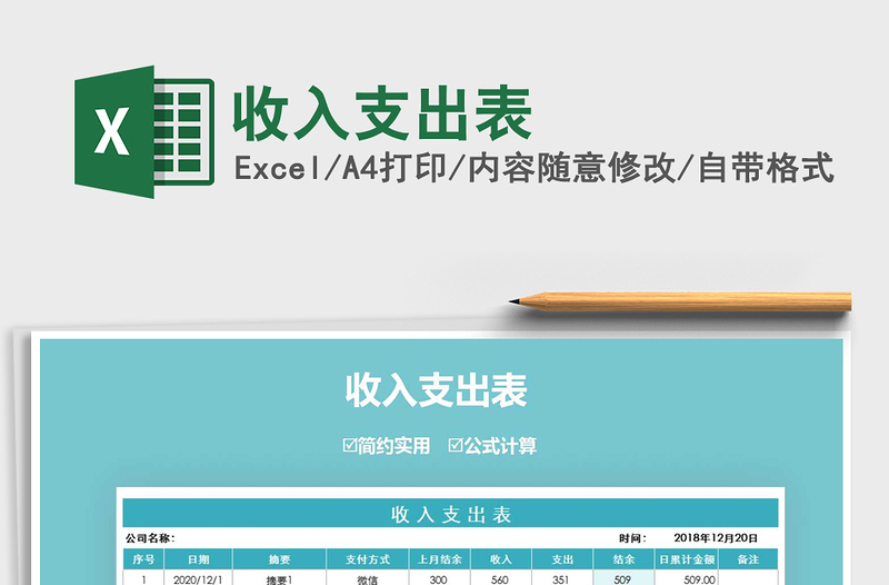 2025年收入支出表