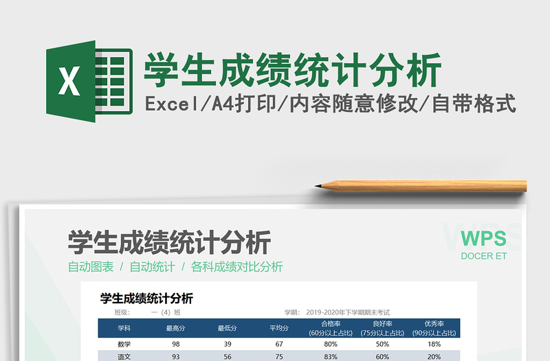 2025年学生成绩统计分析