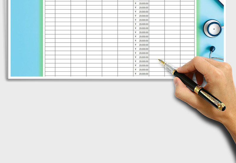 2025年好看通用财务收支报表