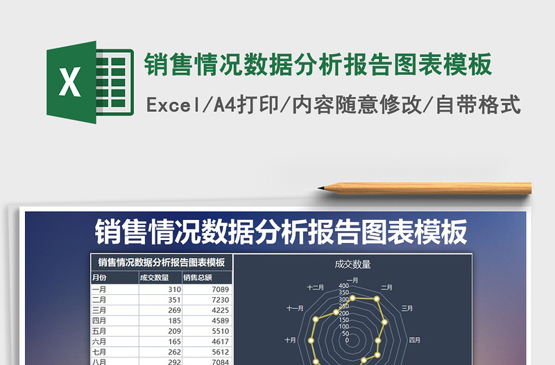 2025年销售情况数据分析报告图表模板