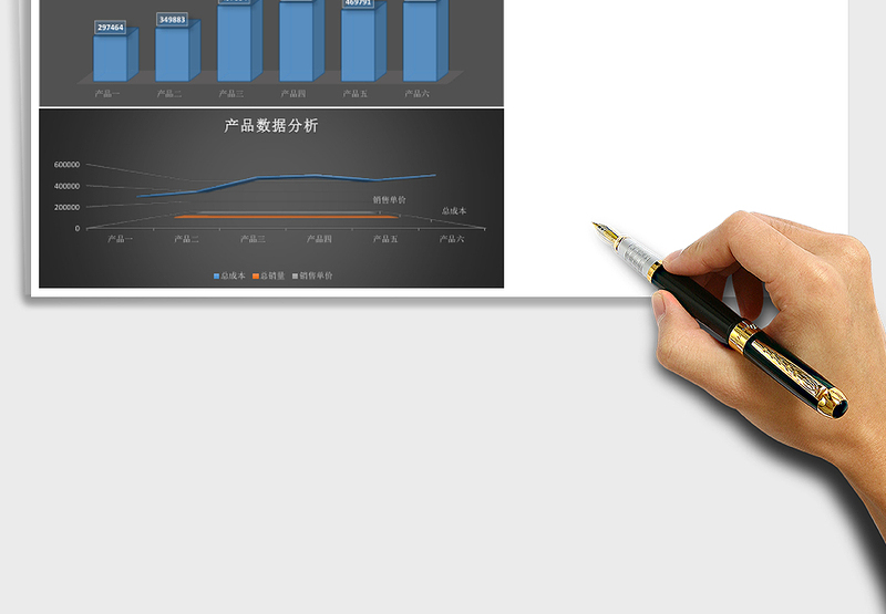 2025可视化图形化产品数据分析Excel表格