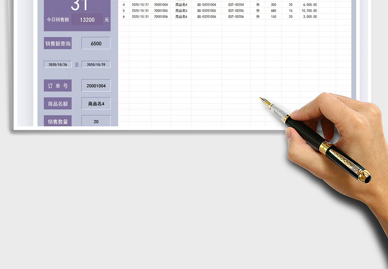 2025年销售日记账统计表