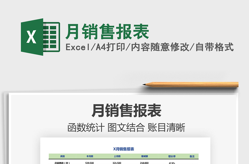 2025年月销售报表