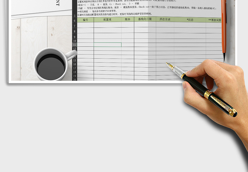 2025年项目管理-配置管理控制程序-配置项列表