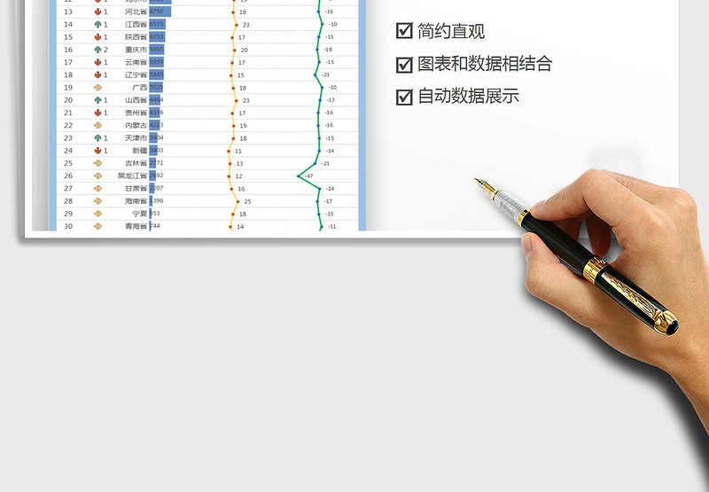 2024各省GDP数据对比excel表格