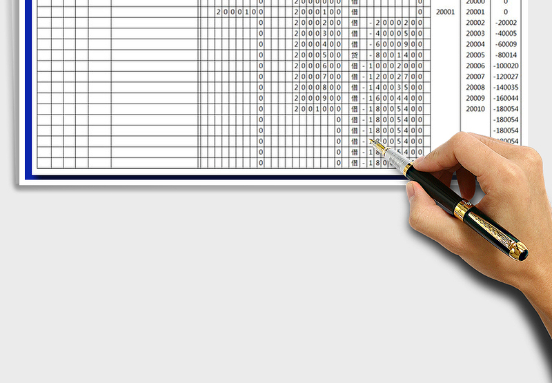 2025年出纳现金日记账(带公式)