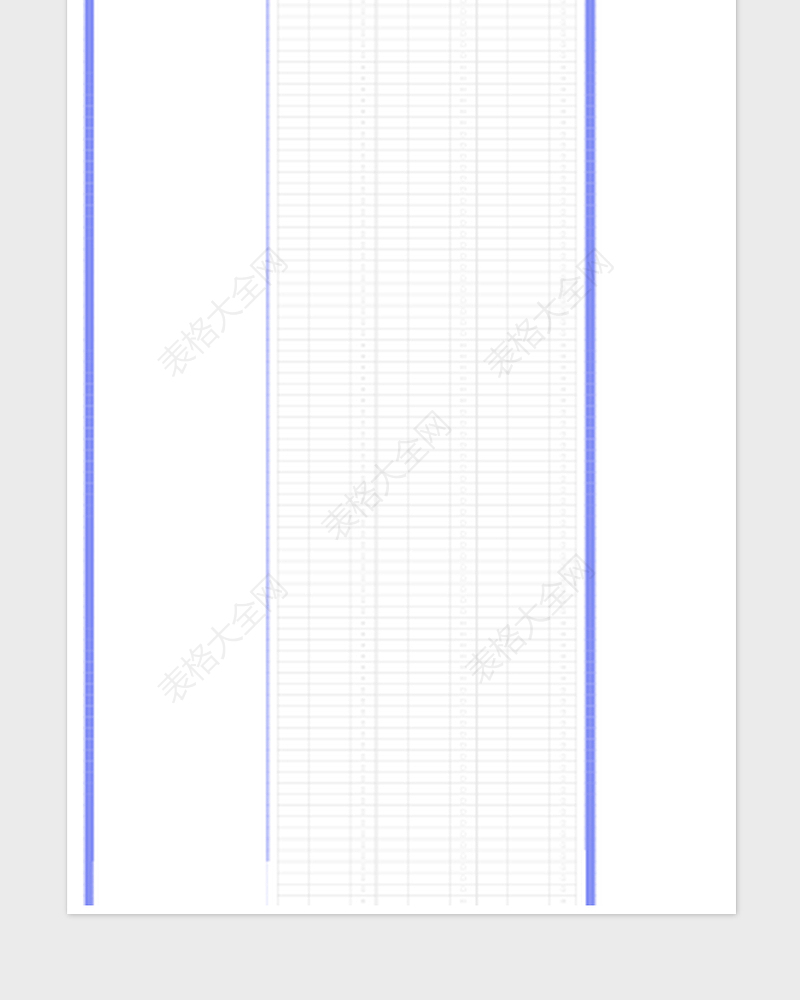 2024年日历工作计划表蓝色带图表带说明