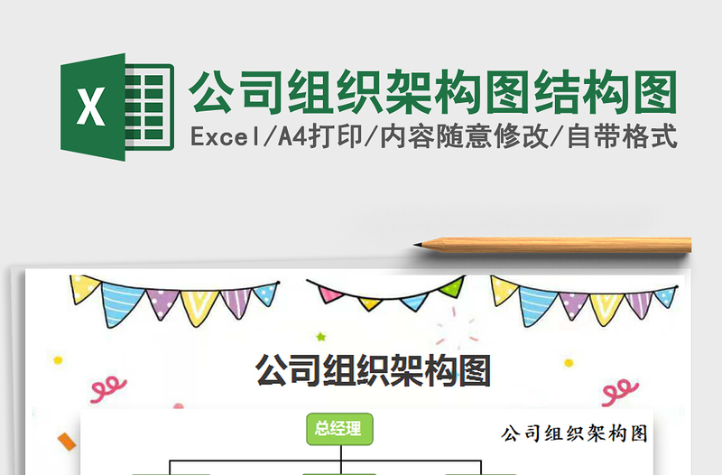 2024年公司组织架构图结构图