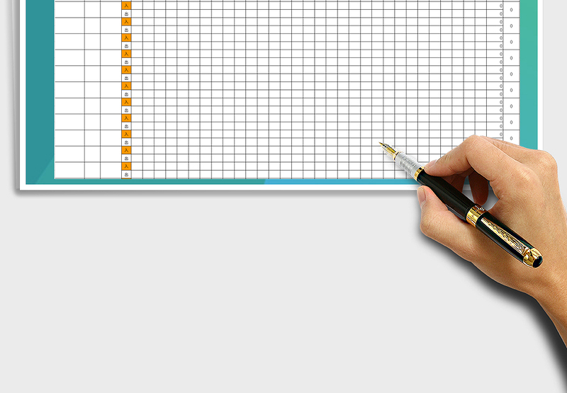 2025年仓库库存年明细表自动计算（全年全套表）