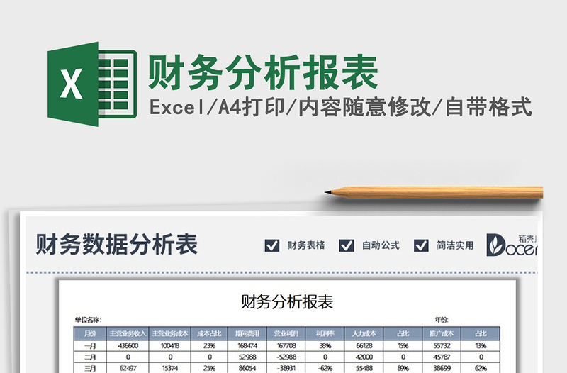 2025年财务分析报表