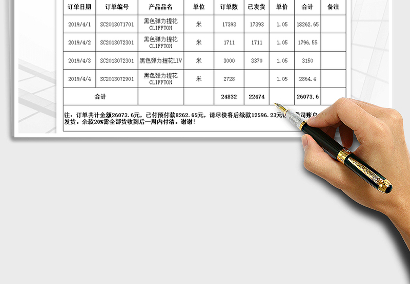 2025年进销存客户管理送货单-出入库