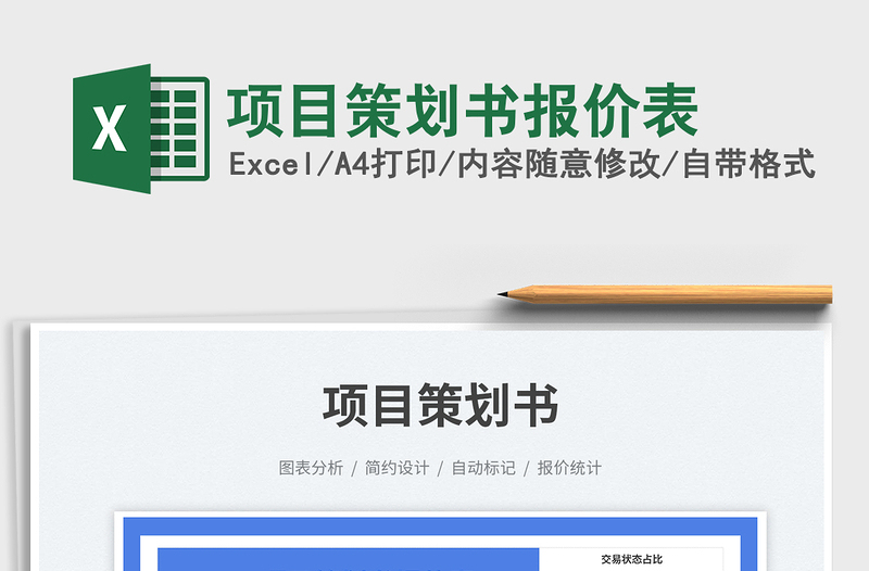 2025项目策划书报价表免费下载