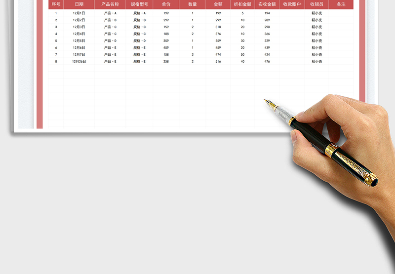 2025门店销售管理表免费下载