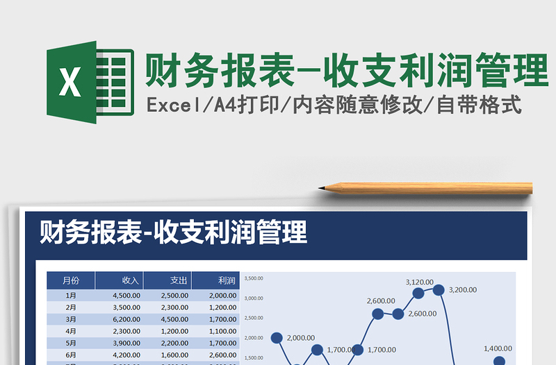 2025年财务报表-收支利润管理