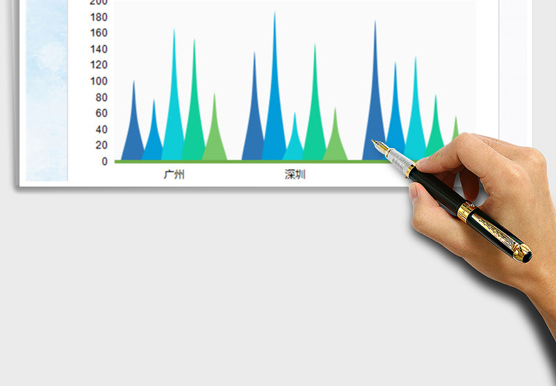 2025多彩通用数据分析图表模板 柱形图免费下载