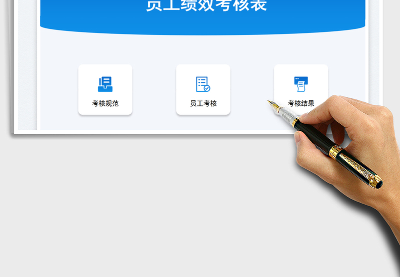 2025绩效考核表员工考核系统免费下载