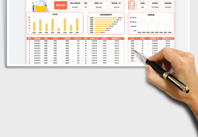 2025可查询直播间销售统计免费下载