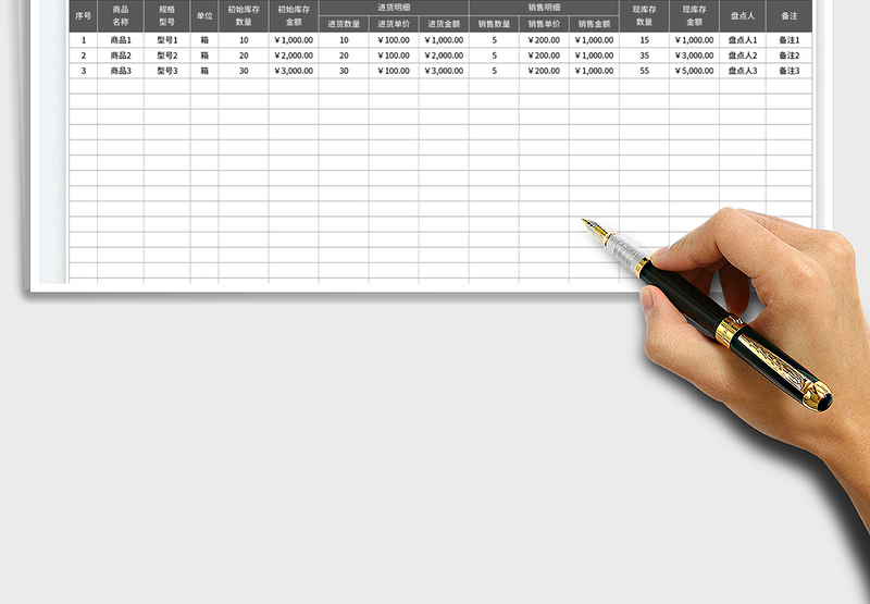 2025进销存管理表
