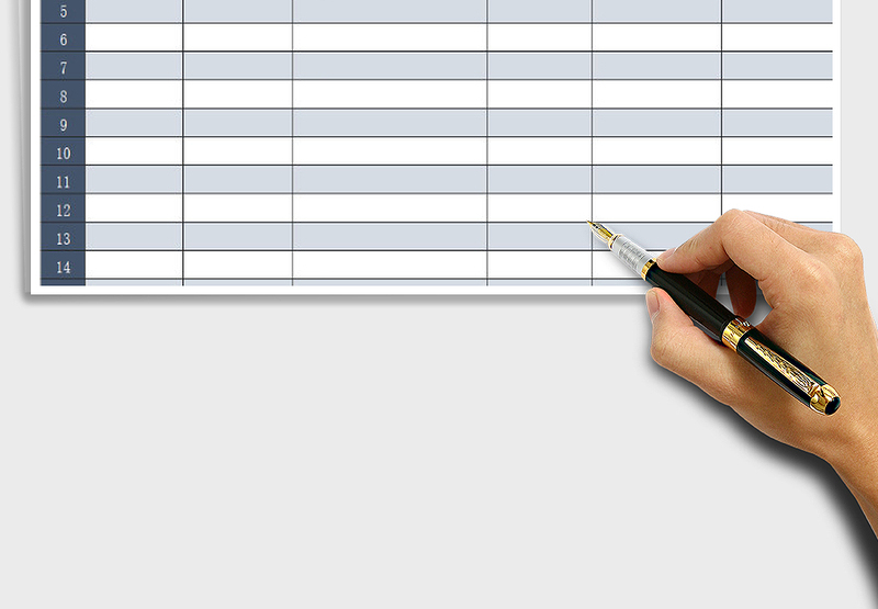 2025年会议与会人员签到表免费下载