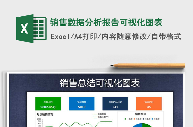 2024年销售数据分析报告可视化图表