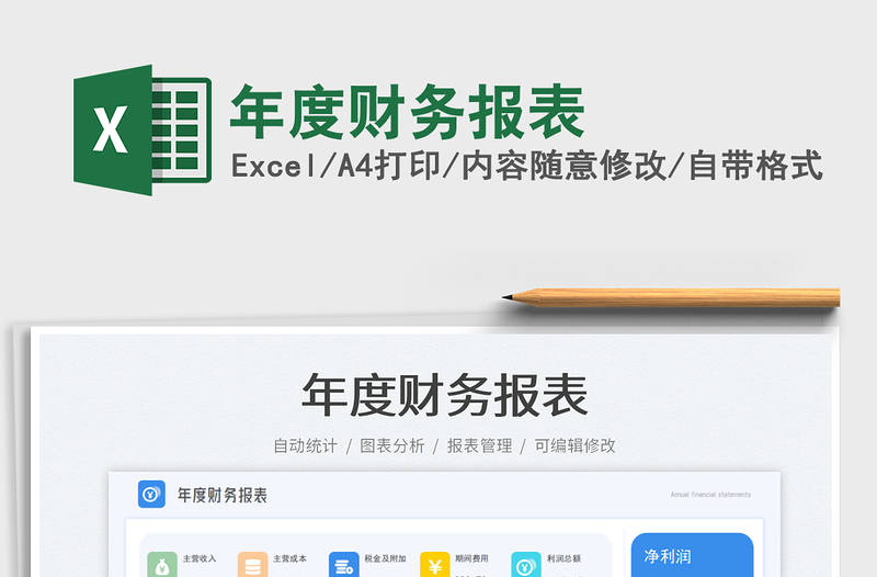 2025年度财务报表免费下载