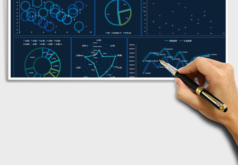 2025年企业车辆费用分析板