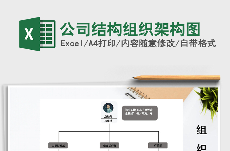 2024年公司结构组织架构图