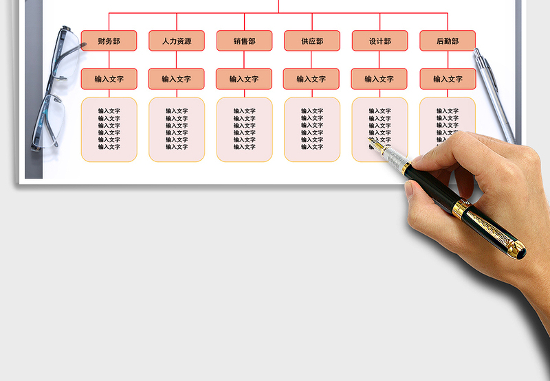 2024年企业组织架构表