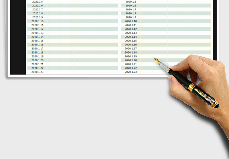 2025财务报表-日记账免费下载