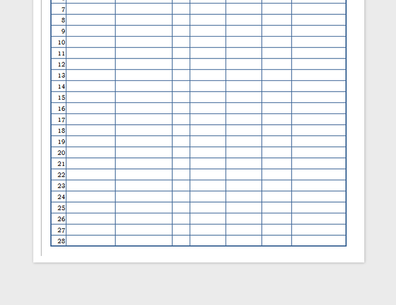 2025材料采购表（序号自动填充）免费下载