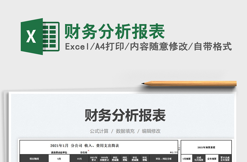 2025财务分析报表免费下载