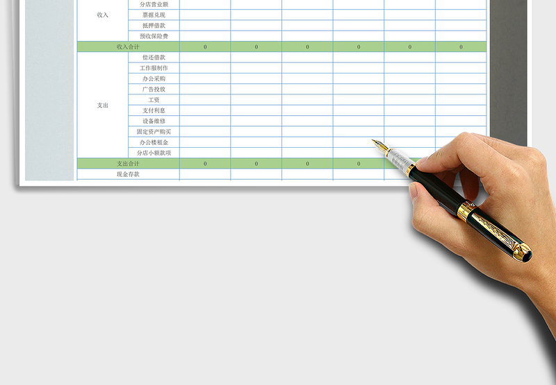 2025年出纳管理日报表