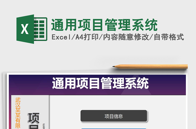 2024年通用项目管理系统