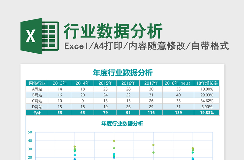 行业数据分析excel表格下载