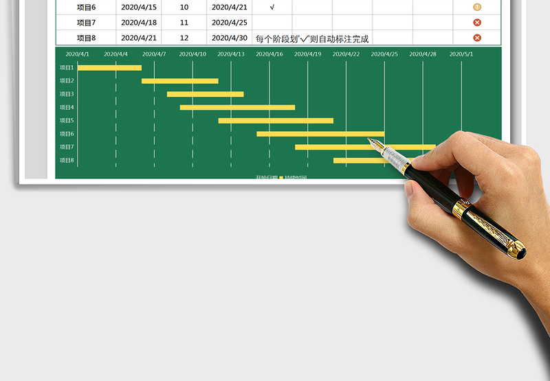 2024年项目进度表（项目计划表）