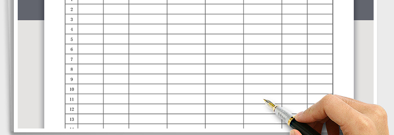 2025年登记表客户登记表