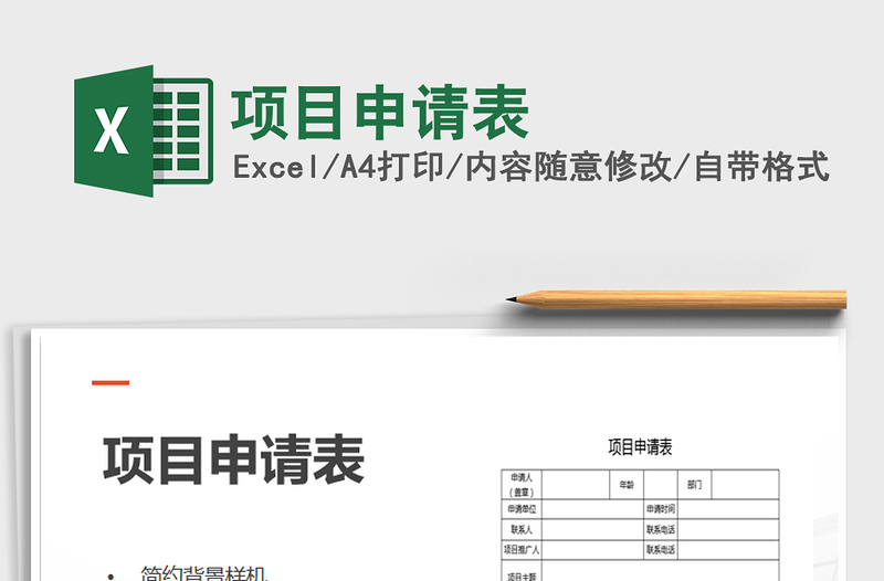 2025年项目申请表