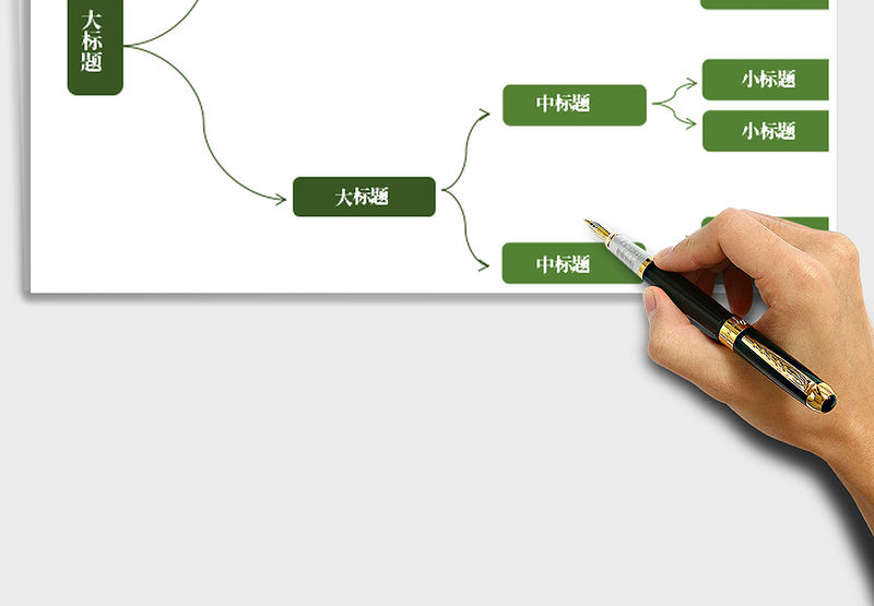 2024思维导图excel表格