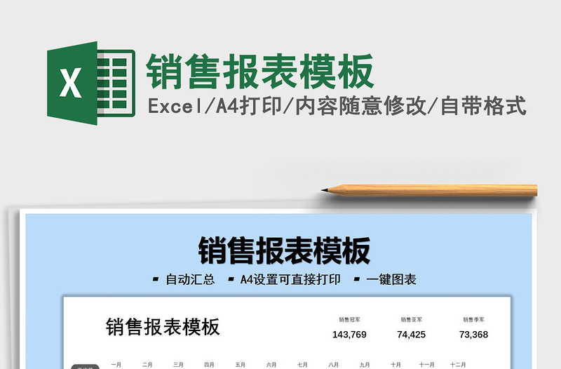 2025销售报表模板免费下载