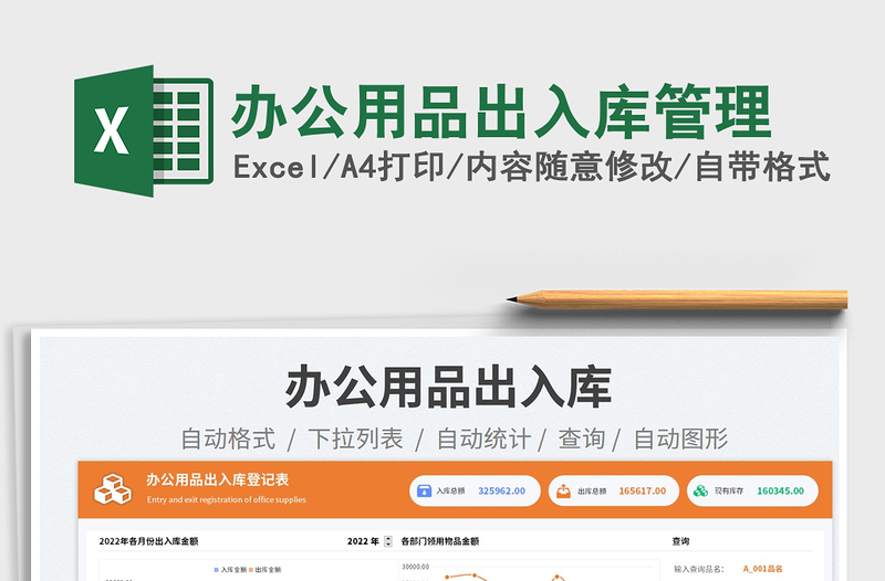 办公用品出入库管理