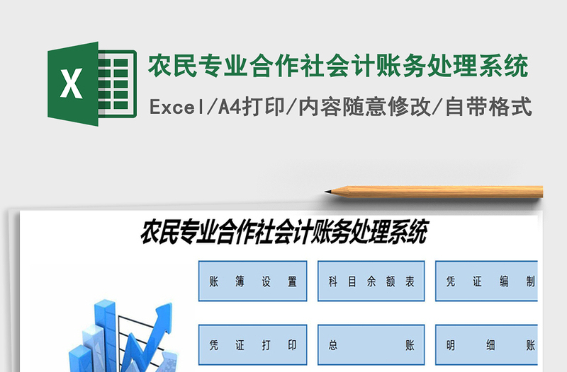 2024年农民专业合作社会计账务处理系统